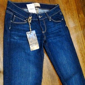 BRAND NEW NWT Paige Jeans Size 25. Slight Flare Style.